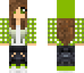mossy plaid girl