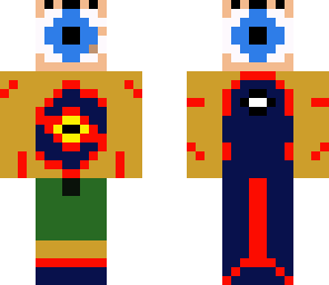 eyehead and blue monster