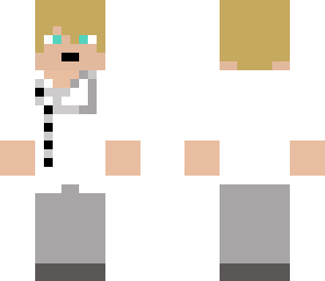 bradley in a lab coat