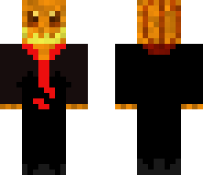 pumpkin tux with long blood tie