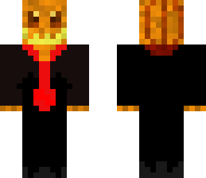 pumpkin tux with long blood tie