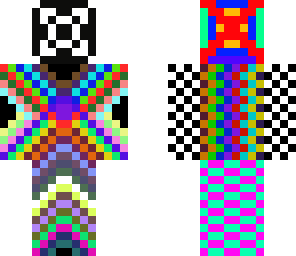rainbow skin