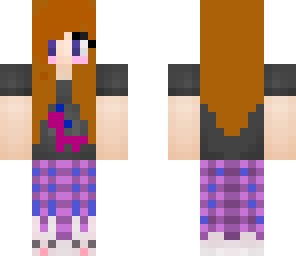 dino pj with brown hair girl