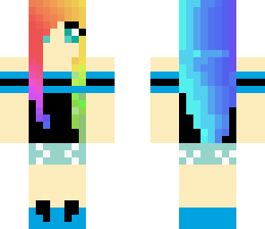 rainbow girl