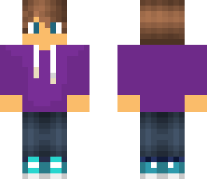 purple hoodie