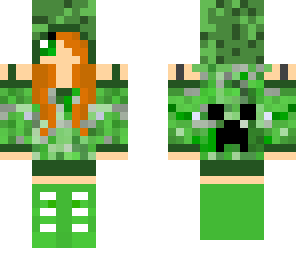 edited creeper girl