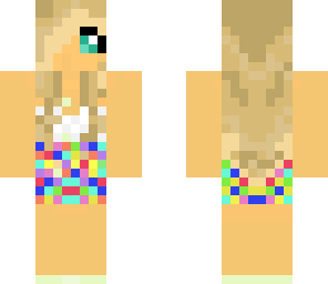 multi coloured dress