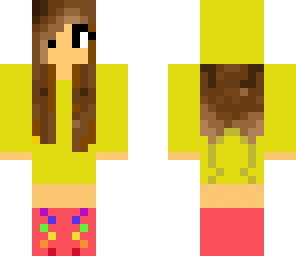 fixed casual easter chick girl