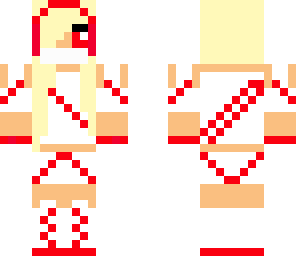 ninja girl red
