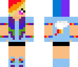 rainbow dash girl