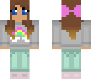 cute bow girl