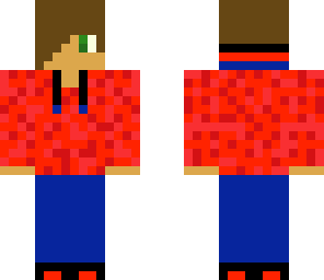 red hoodie boy