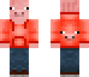 pig hoodie