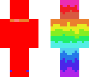 ed and  rainbow dude
