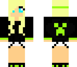 creeper hoddie girl 7