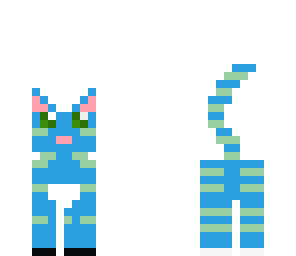 blue kitty