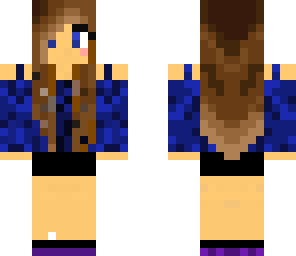 blue headphone girl
