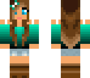 cute blue girl fixed