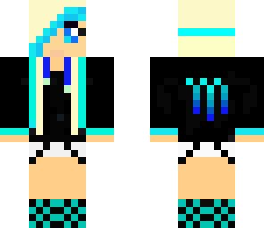 blue girl