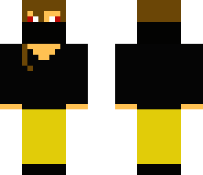 a ninja in lemon trousers