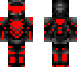 armor suit red
