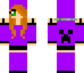 ender creeper girl 