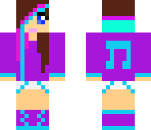 purple music chick