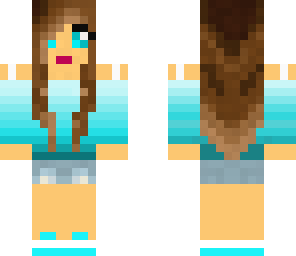 blue girl