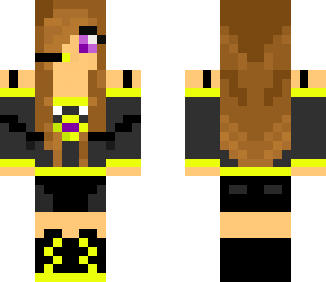sky does minecraft girl