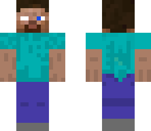 herobrine and half steve