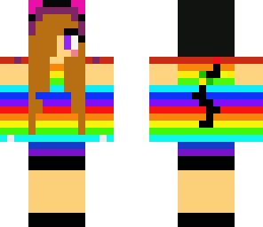 rianbow cat girl