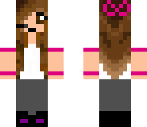 a girl who wants to play minecraft