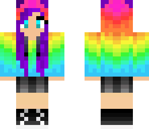 rainbow hoodie