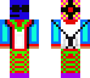 colourful man