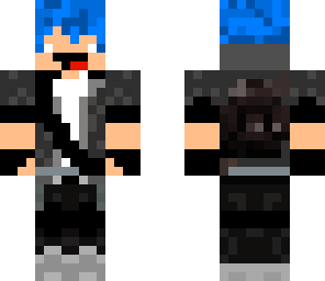derpy vampire hunter with blue hair