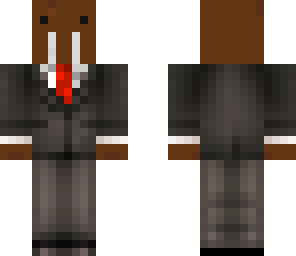 walrus in a suit