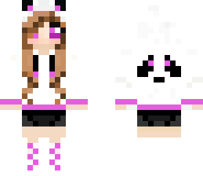 pink panda girl