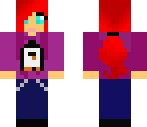 samantha with a penguin hoodie