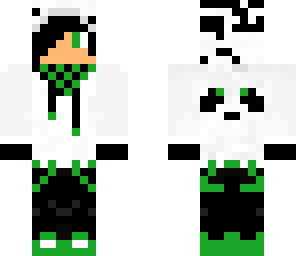 panda boy green