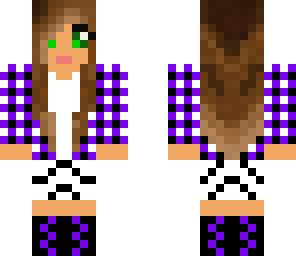 purple girl