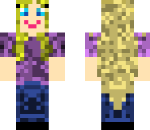 purple girl