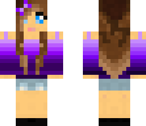 purple girl