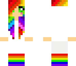 rain bow pajama party