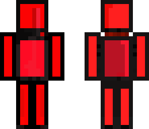 red black man