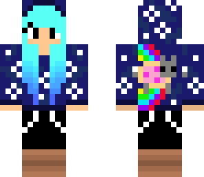 blue nyan girl