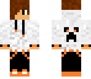 orange hoodie boy
