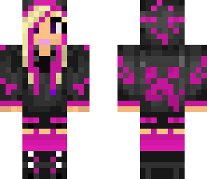 pink enderman girl 