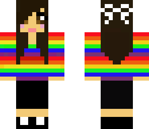 crappy rainbow girl