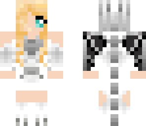 white dragon girl