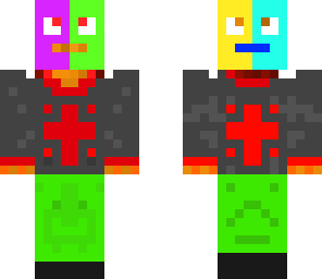 red cross mutiple robot head